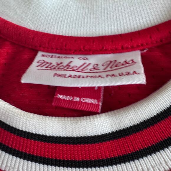 Authentic Mitchell & Ness Scottie Pippen NBA Chicago Bulls 98 Finals Jersey 44 L - Picture 6 of 13